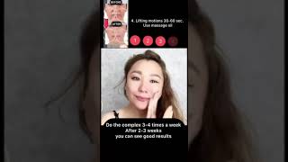 FACE MASSAGE FOR SMILE LINES LAUGH LINES laughlines faceyoga wrinkles [upl. by Blane]