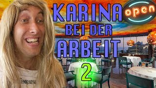 Karina bei der Arbeit  Kellnerin Teil2 [upl. by Arno]