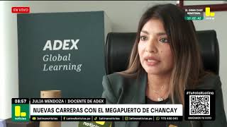 Entrevista a Julia Mendoza docente de ADEX Global Learning [upl. by Eniagrom]