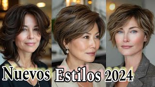 ✂️CABELLO DE MODA TENDENCIAS 2024 NUEVOS Cortes FEMENINOS con ESTILO 💇‍♀️PixieBobMixieBixie [upl. by Klatt]