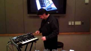 Sweetwaters Moog Little Phatty Stage II — Daniel Fisher [upl. by Redle]