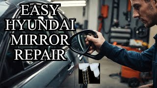 Hyundai Genesis Side Mirror Repair  A How To Guide [upl. by Tebzil]