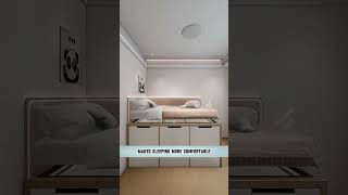 Smart Design for Maximizing Storage in Small Bedrooms [upl. by Zuzana]