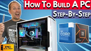 🛑 How to Build a PC 🛑 Step By Step Ryzen amp Intel 🛑 How To Build a Gaming PC [upl. by Essilevi543]