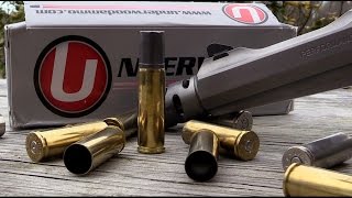 Shooting the 700 grain Underwood Ammo from the 500 SampW revolver [upl. by Alodee]