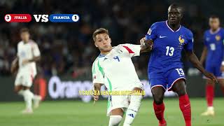 FRANCIA vs ITALIA 13  GOLES y RESUMEN del PARTIDO  UEFA NATIONS LEAGUE 2024 [upl. by Naujal]