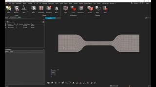 HyperMesh 2024LSDYNA SOLVER Tensile Test Simulation [upl. by Ainslee]