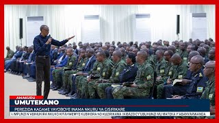 Perezida Kagame akaba nUmugaba wIkirenga wIngabo zu Rwanda yayoboye inama nkuru ya gisirikare [upl. by Sessler]