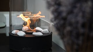 How To Install Chantico  Bioethanol Tabletop Fire by Planika UK [upl. by Risa]