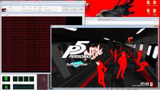 Persona 5 in rpcs3 20160112 hacked build 57 fps edition [upl. by Ummersen]