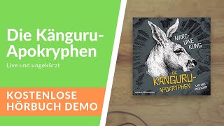 🎧 Die KänguruApokryphen Live und ungekürzt  Kostenlose Hörbuch Demo [upl. by Hilaire]