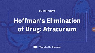 HoffmanS Elimination Of Drugs Atracurium [upl. by Sirotek]