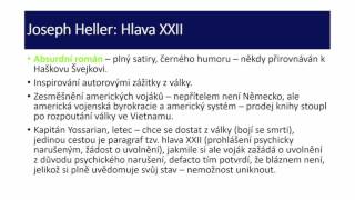 Joseph Heller Hlava XXII [upl. by Ahen]