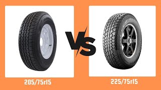 Tire Size 20575r15 vs 22575r15 [upl. by Notyarb787]