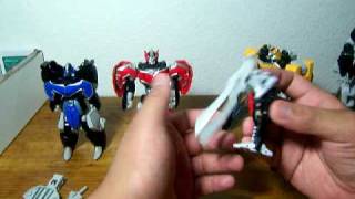 Power Rangers Mystic Force  Titan Megazord Individual Zord Review Pt1 [upl. by Cartwright874]