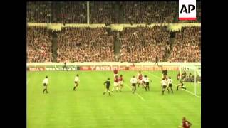 THE 1975 CUP FINAL � FULHAM v WEST HAM  COLOUR [upl. by Enitsirhk503]