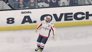 Ovechkin Breaks Gretzky’s Goal Record in NHL 25 [upl. by Einnim]