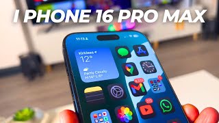 iPhone 16 Pro Max First Impressions Unboxing amp HandsOn [upl. by Mills733]