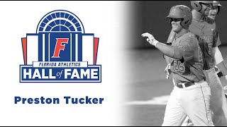 Preston Tucker  Gators Baseball  2024 Florida Hall of Fame [upl. by Aizahs]