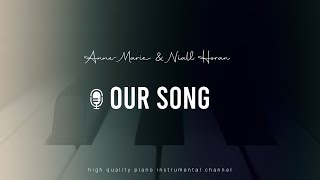 AnneMarie amp Niall Horan  Our Song Acoustic Piano Karaoke [upl. by Viviana]