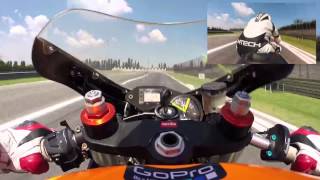 Aprilia RS 250 SP  Adria International Raceway [upl. by Ambrogio]