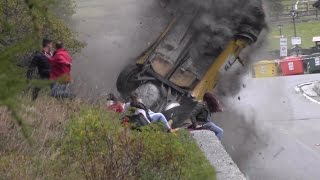 Rally Valle dAosta 2014  Big crash [upl. by Bork]