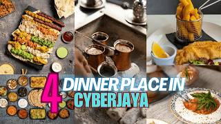 Best 4 Restaurants for Dinner in Cyberjaya  Muslim Friendly [upl. by Olegnaleahcim]