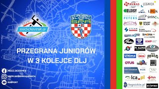 Przegrana juniorów w 3 kolejce Dolnośląskiej Ligi Juniorów [upl. by Annwahsal]