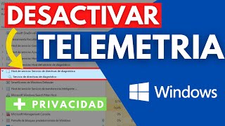 🟩 Desactivar TELEMETRIA en Windows 10  Aumenta tu PRIVACIDAD y RENDIMIENTO [upl. by Brandise]