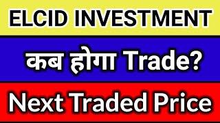 Elcid Investments Ltd share latest News Today Analysis Video [upl. by Akitnahs]