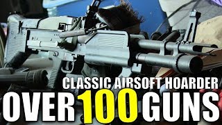 One of The Biggest Airsoft Collections On YouTube  Over 100 Guns [upl. by Koetke]