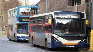 Basingstoke bus station observations 060124 [upl. by Saxela]