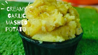 Creamy garlic mashed potato😋😋Yummy recipe [upl. by Nageet]