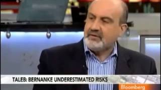 Nassim Taleb Agitated and Animated by the Announcement of Q E II [upl. by Eelime258]