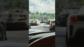 Exotic Car Poker ♦️Run  cars exotic automobile drive shorts rally florida speed [upl. by Yoral]