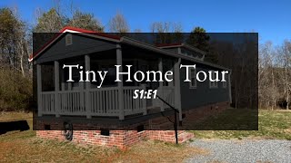 S1E1 Tiny Home Tour [upl. by Nileuqay]