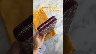 GOYARD MATIGNON GM WALLET Burgendy shorts baby [upl. by Knight]