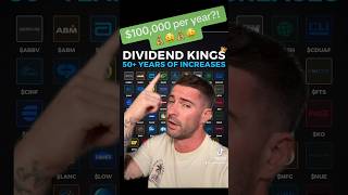 100000 passive income from dividends I’d start HERE 📈💰👑 [upl. by Seaddon]