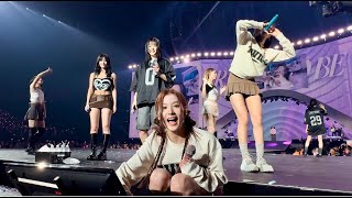 TWICE 트와이스 Encore LOOK AT ME amp RUSH Las Vegas  Ready to Be World Tour  Fancam [upl. by Giana]