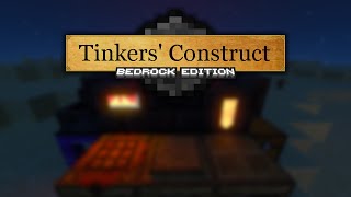 Tinkers Construct Bedrock Edition  Novice to Master  Full Guide 11980 [upl. by Raynell]