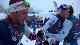 Finale JuniorNM langrenn sprint 2018  M1920 [upl. by Ecirb]