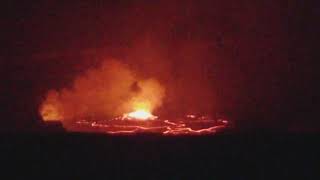 Big Island Kapoho volcano eruption part 1🌋 [upl. by Redliw]