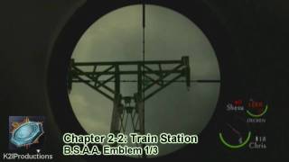 Resident Evil 5 BSAA Emblem Guide Chapter 22 [upl. by Ahkos]