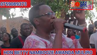 HON BETTY NAMBOOZE NAMBOOZE AWANDA OMULIRO [upl. by Dannye]