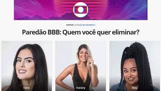 Votação BBB19 Hana Hariany e Rízia Quem você quer eliminar [upl. by Ariait576]