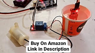 Water level sensor with arduino [upl. by Furlani356]