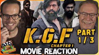 KGF Chapter 1 Movie Reaction Part 1  Yash  Srinidhi Shetty  Prashanth Neel [upl. by Salkin]