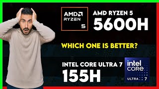 AMD Ryzen 5 5600H vs Intel Core Ultra 7 155H Comparison [upl. by Katzir]