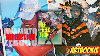 Iwamoto Zerogo Art Collection REFLECTION  Artbook Flipthrough Review [upl. by Assirem]