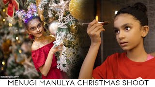 Menugi Manulyas Christmas Shoot 🎄🎅 Rain deer 🦌 makeup look Rozelle Plunkett Bella Storia 📸 [upl. by Siramed]